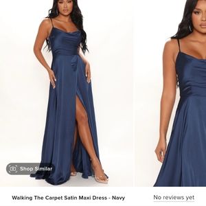Fashion Nova Satin dress